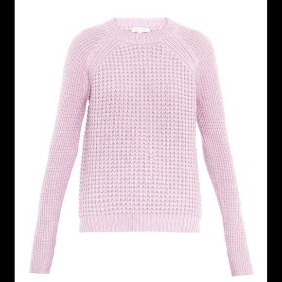 Rebecca Taylor light purple chunky sweater - Picture 3 of 8